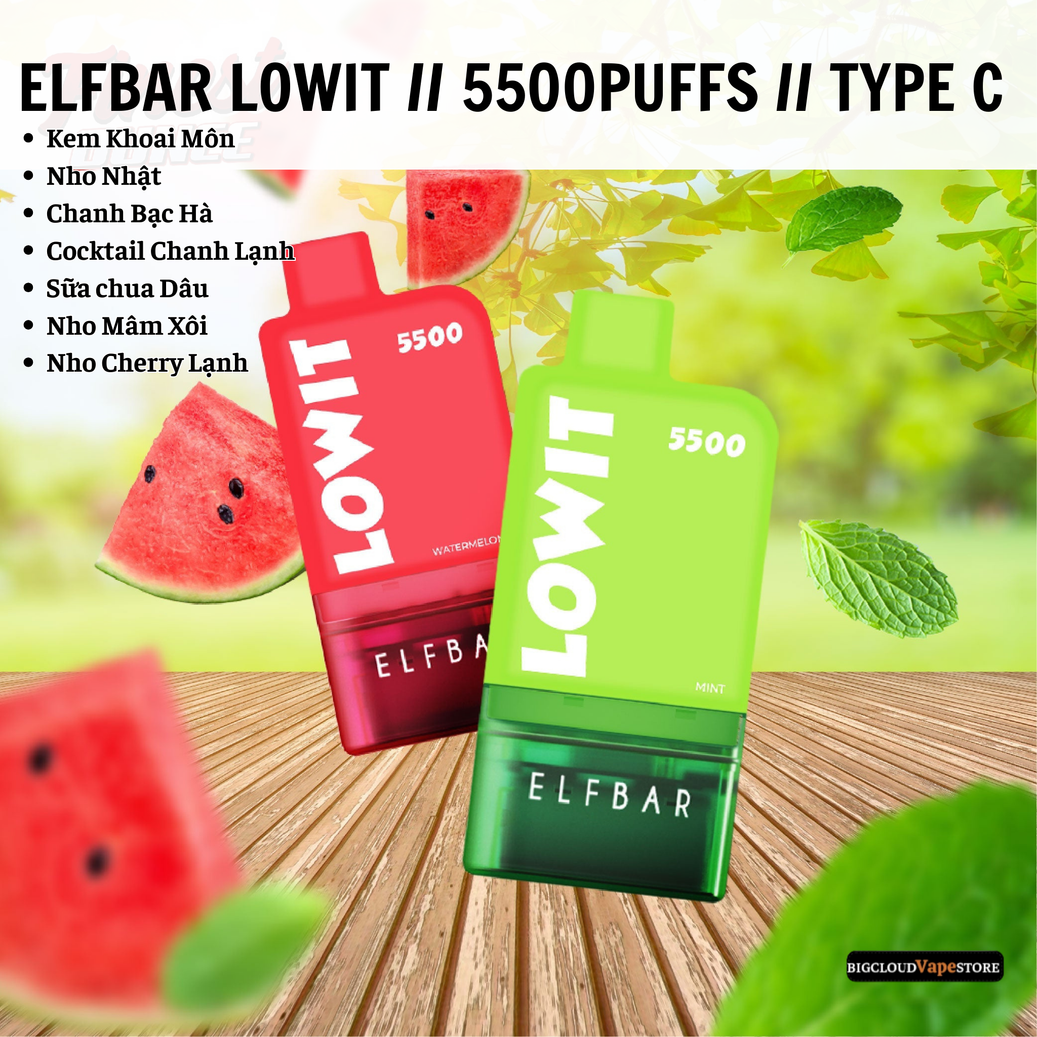 ELFBAR LOWIT 5500